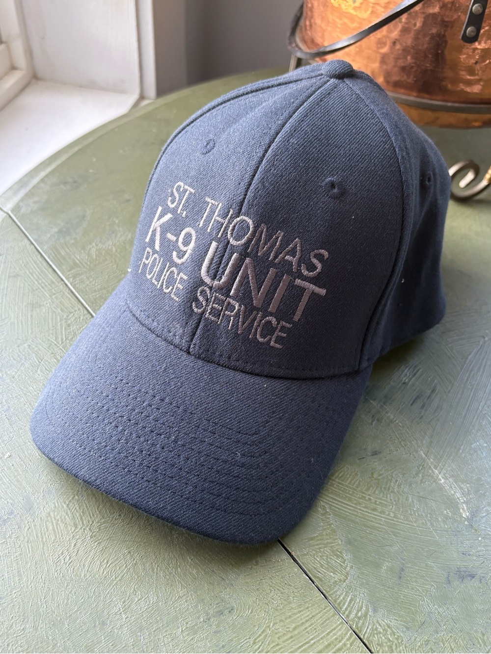 St. Thomas K-9 Unit Police Service Navy Baseball Cap